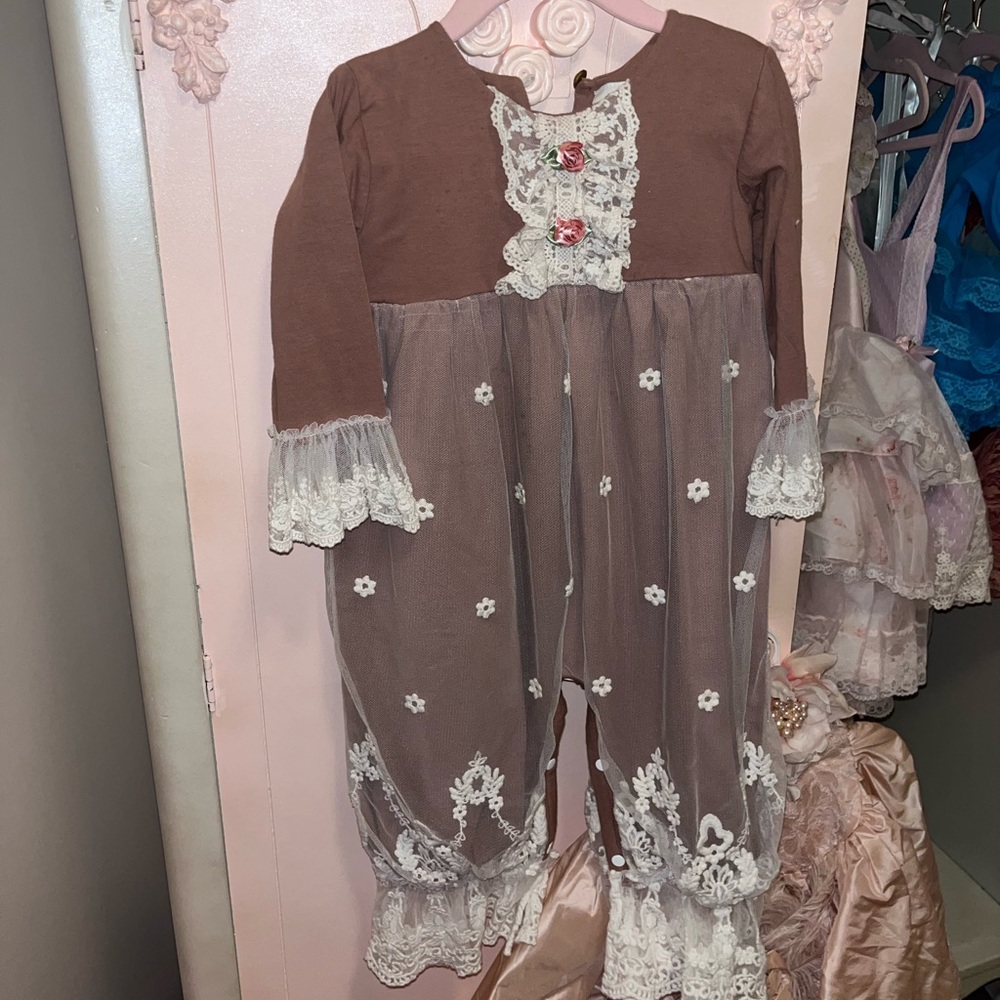 Frilly frocks romper